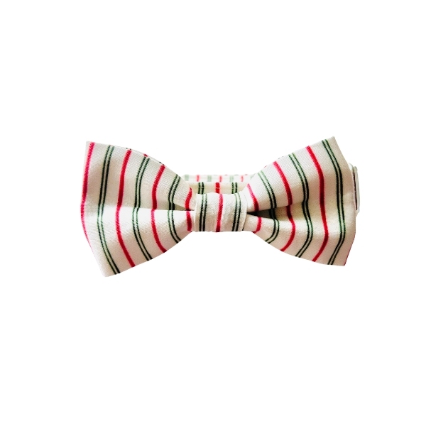 Candy Cane Stripes Bow Tie