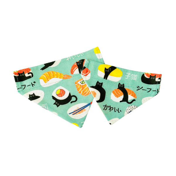 Cat Sushi Bandana