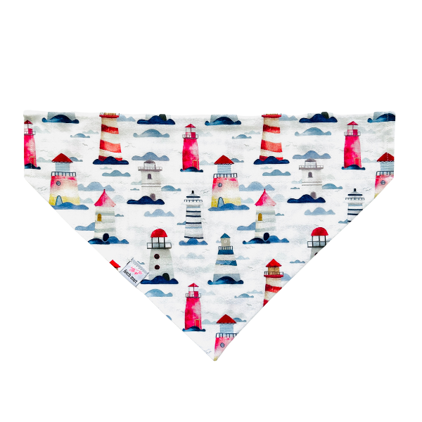 Maine Lighthouses Bandana