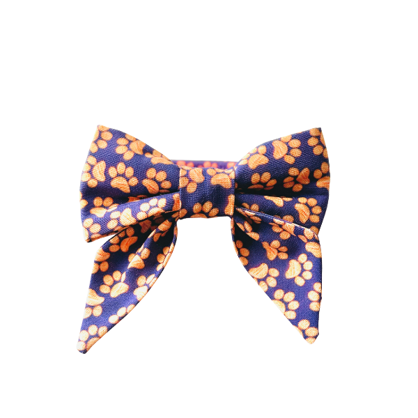 Clemson Paws Bows