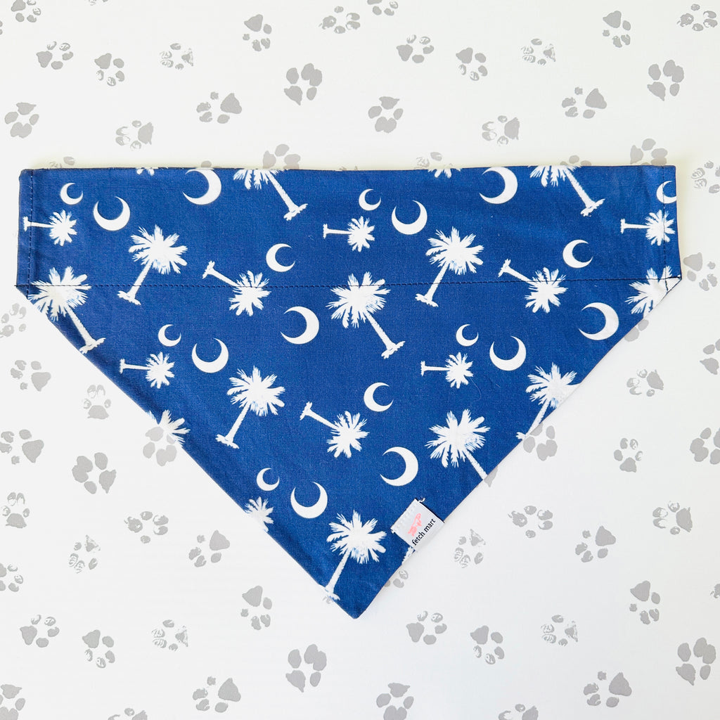 South Carolina Palmettos in Blue & Pink Bandana