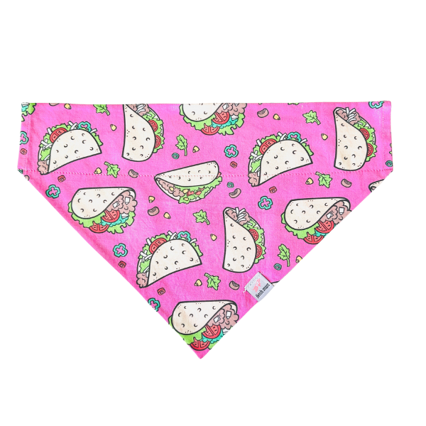 Taco Tuesday in Pink & Blue Bandana