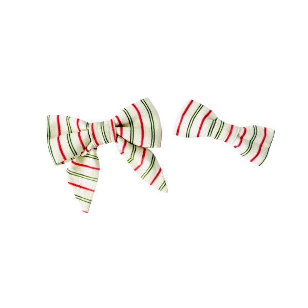 Candy Cane Stripes Bows