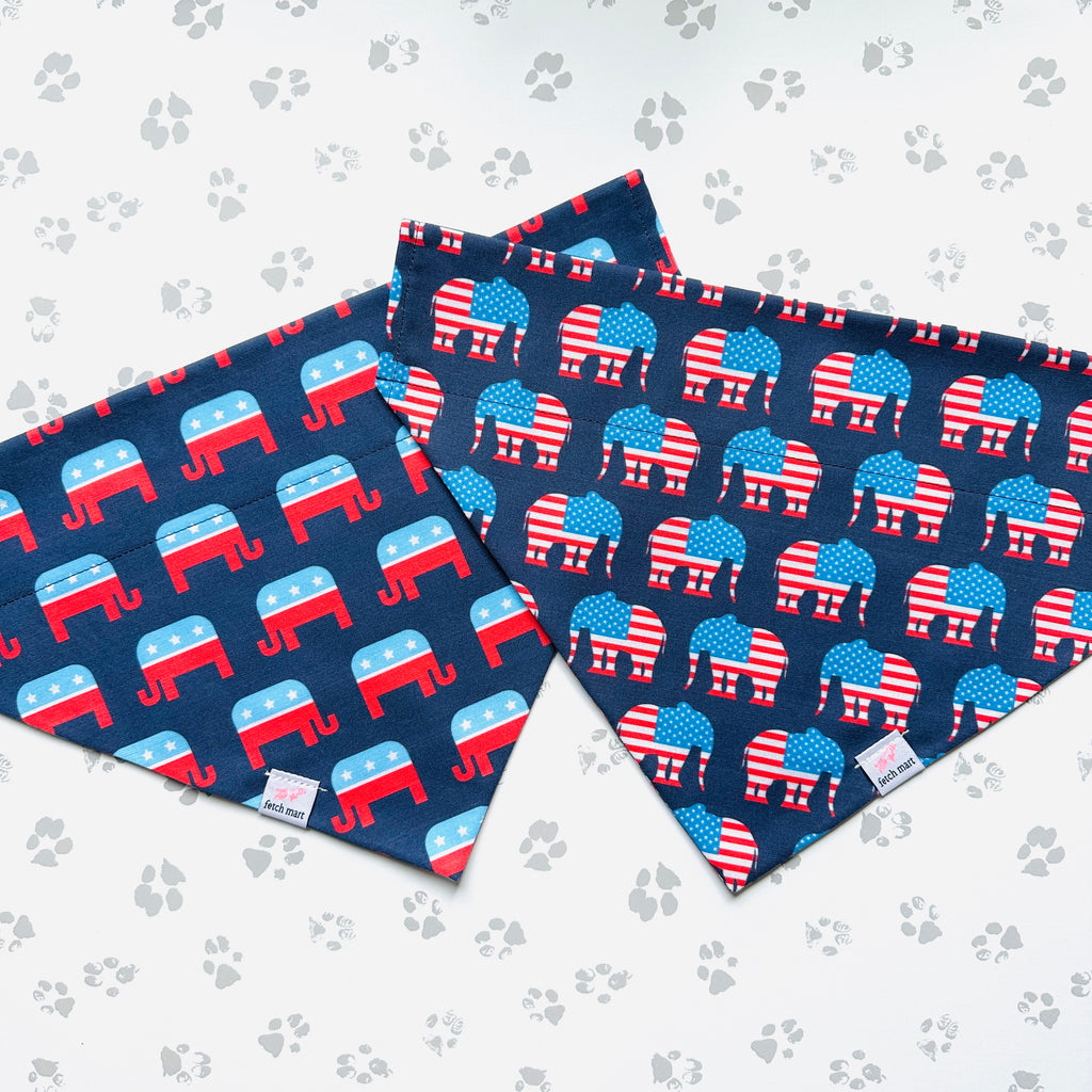 USA Elephants Bandana