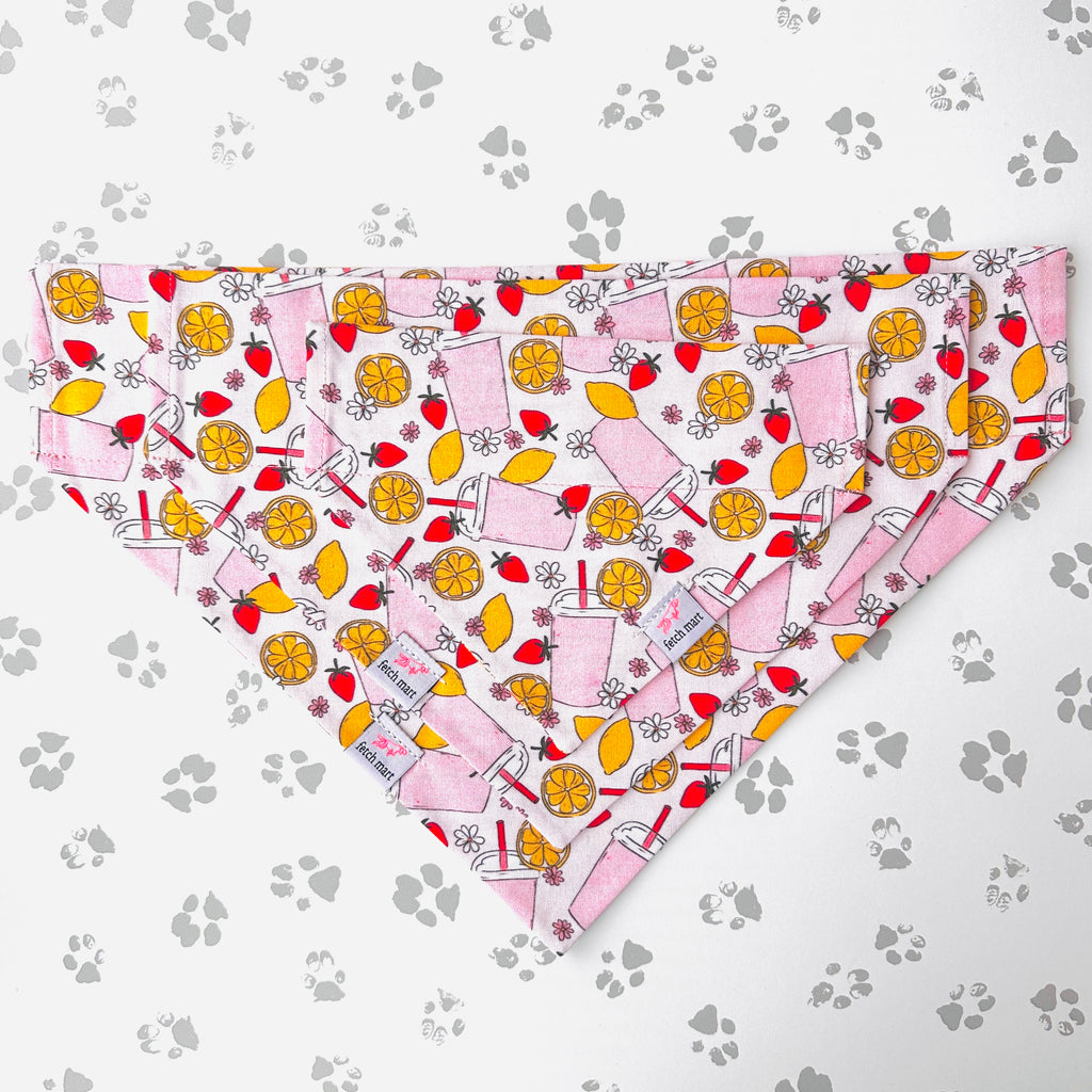 Strawberry Lemonade Bandana