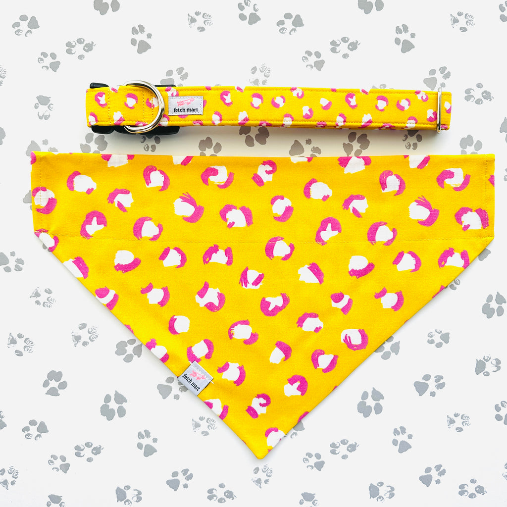 Sunshine Leopard Bandana