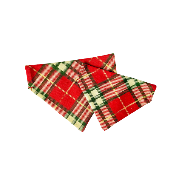 Holiday Plaid Bandana