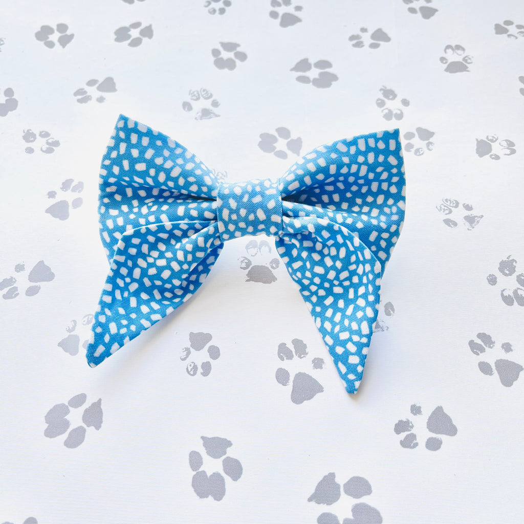 Cornflower Blue Sailor Bow